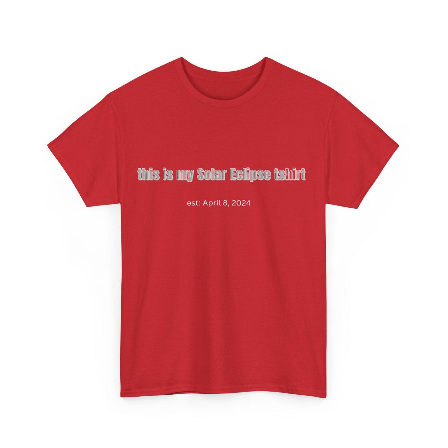 Unisex Solar Eclipse Tee