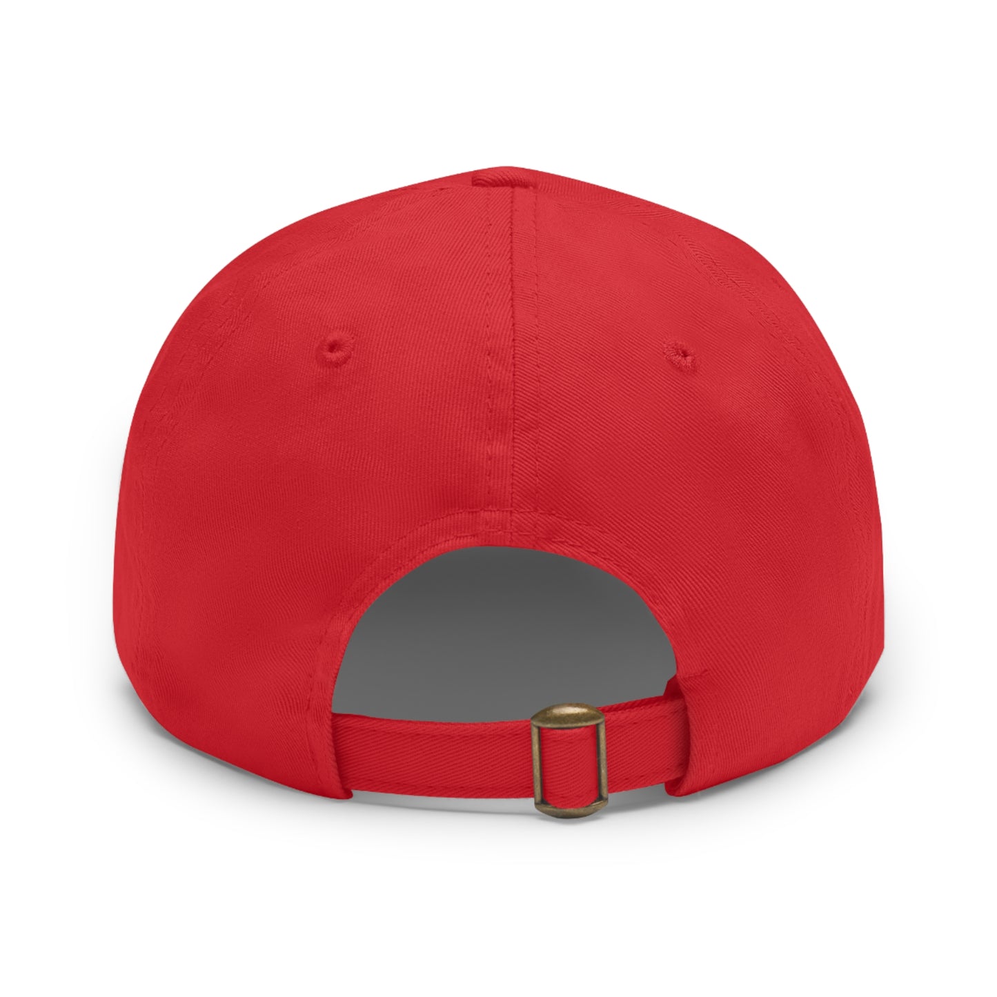 Stud Love Heart Hat with Leather Patch (Round)
