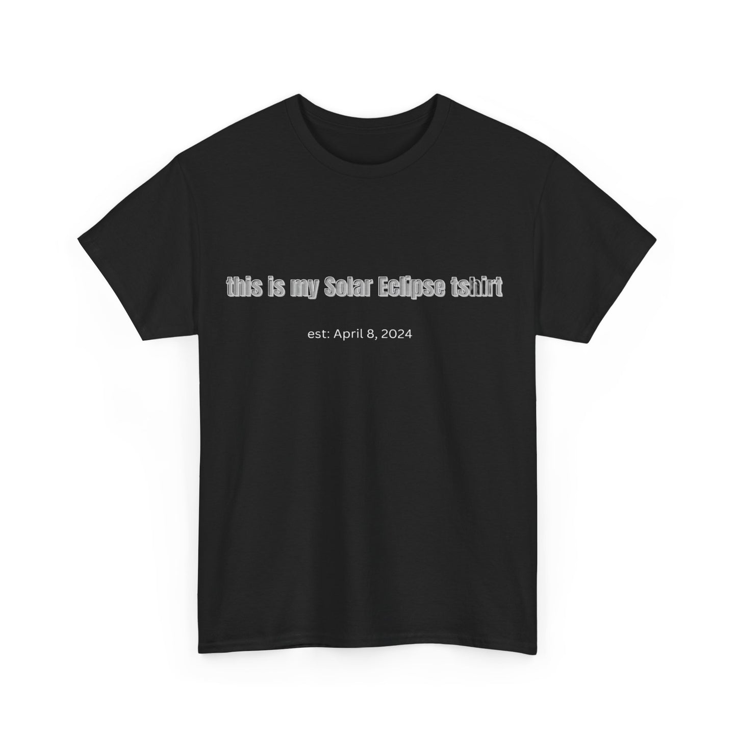 Unisex Solar Eclipse Tee