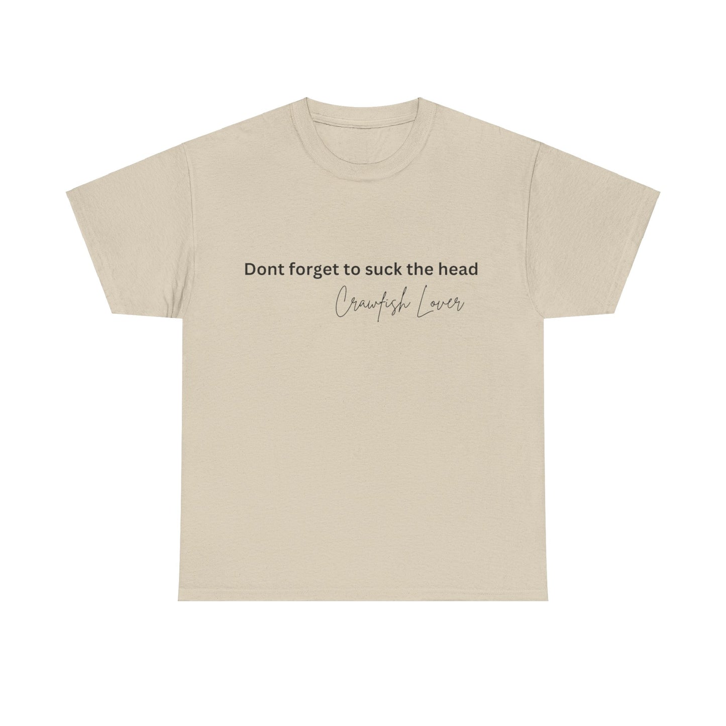 Unisex Crawfish Cotton Tee