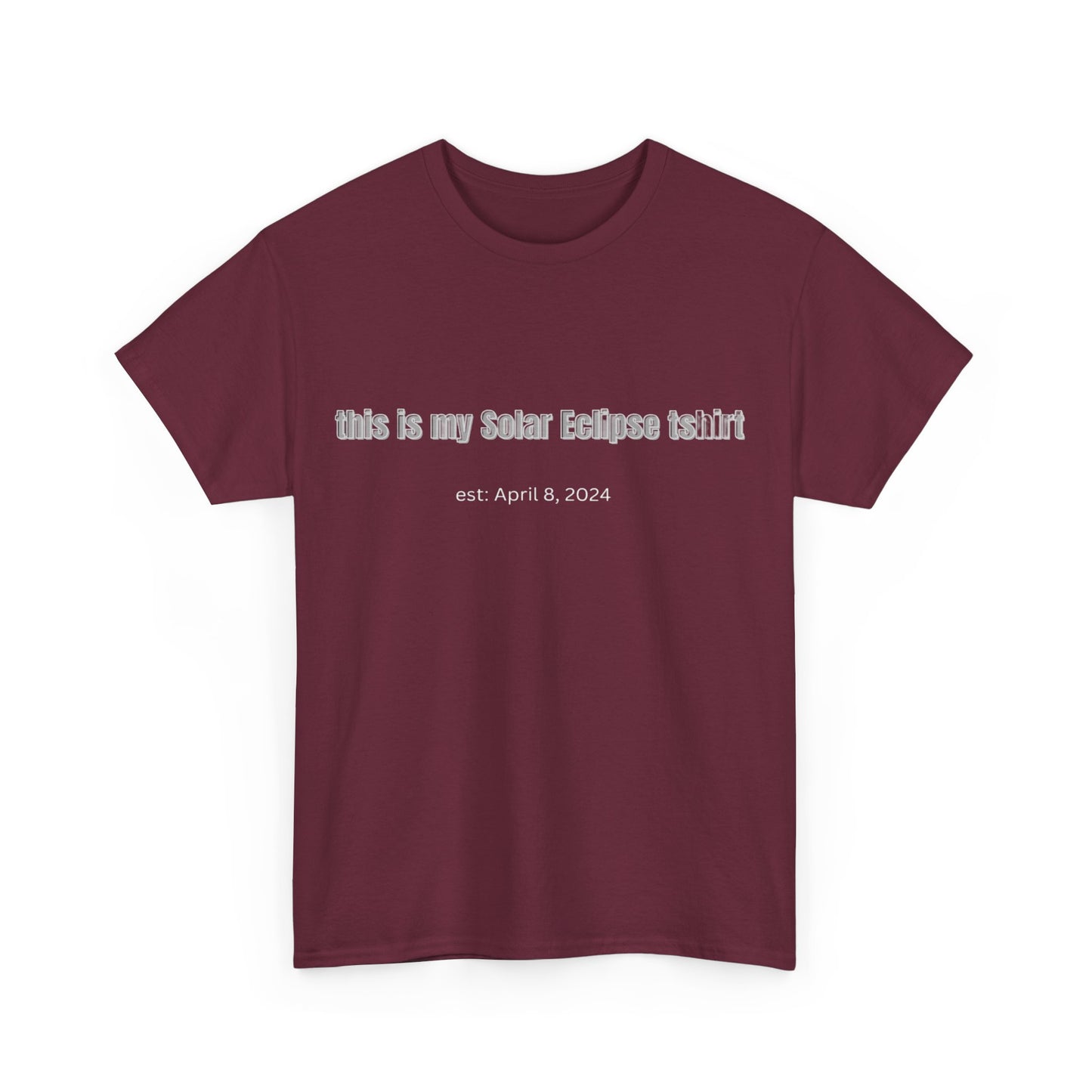 Unisex Solar Eclipse Tee
