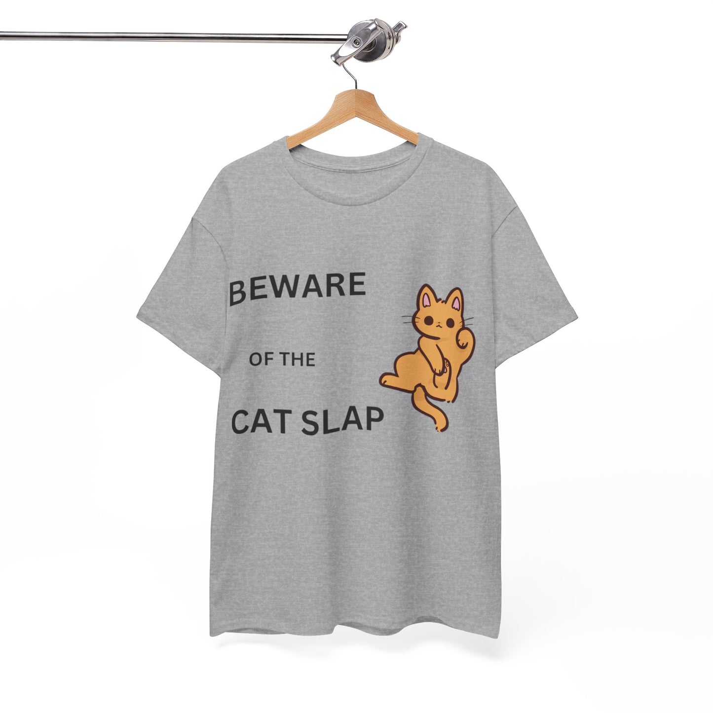 Unisex Cat Slap Cotton Tee
