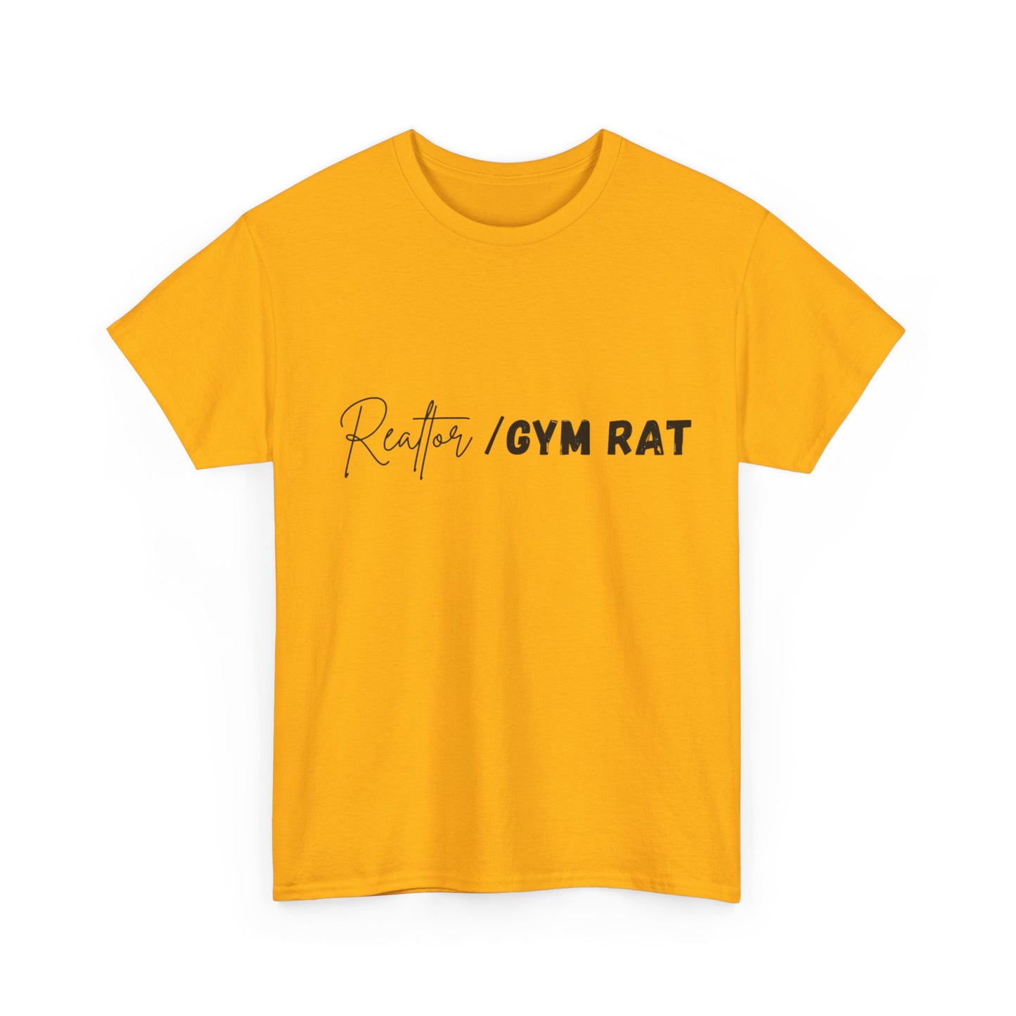 Unisex Realtor/Gym Cotton Tee
