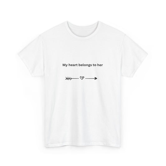 Heart Belongs to Her Tee (right)