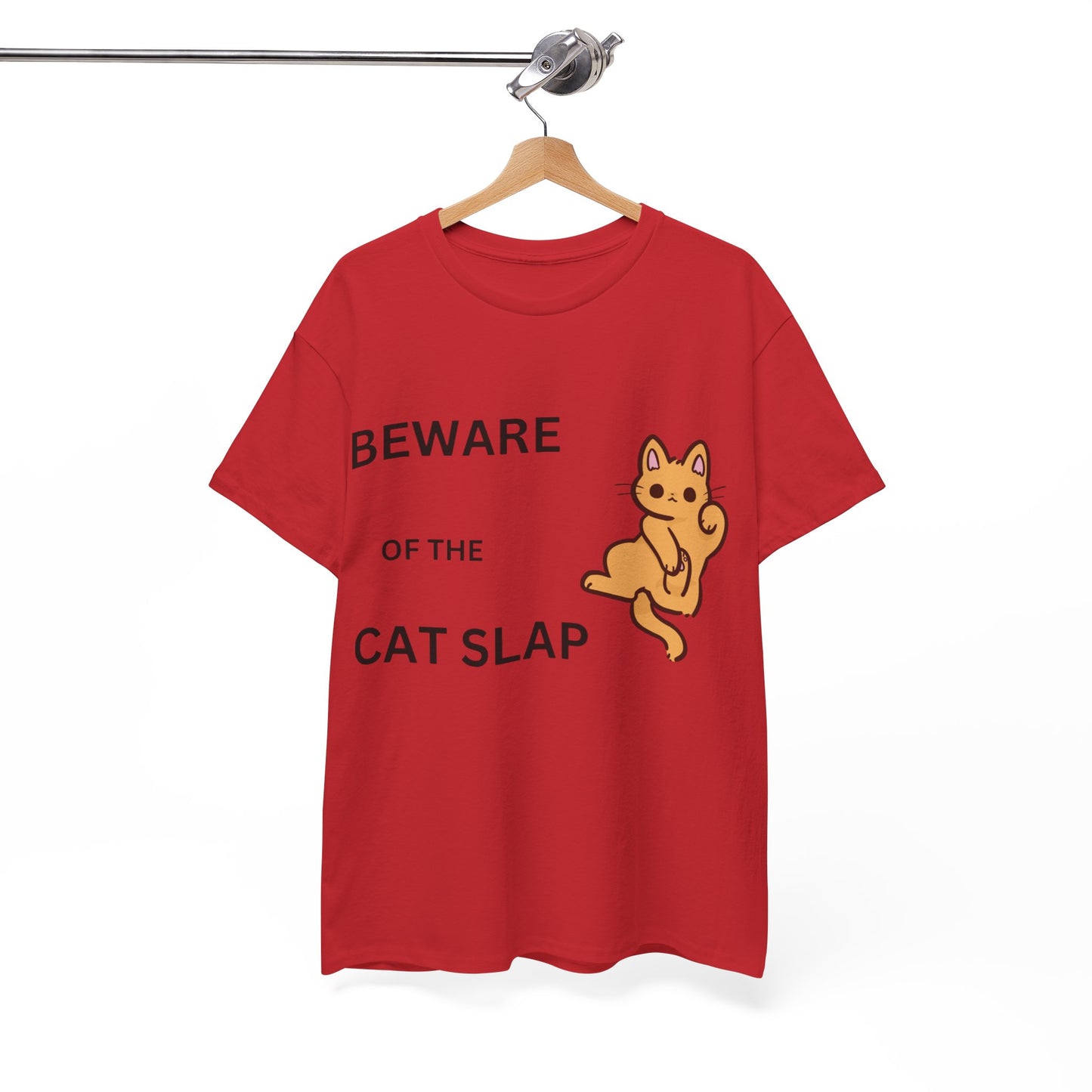 Unisex Cat Slap Cotton Tee