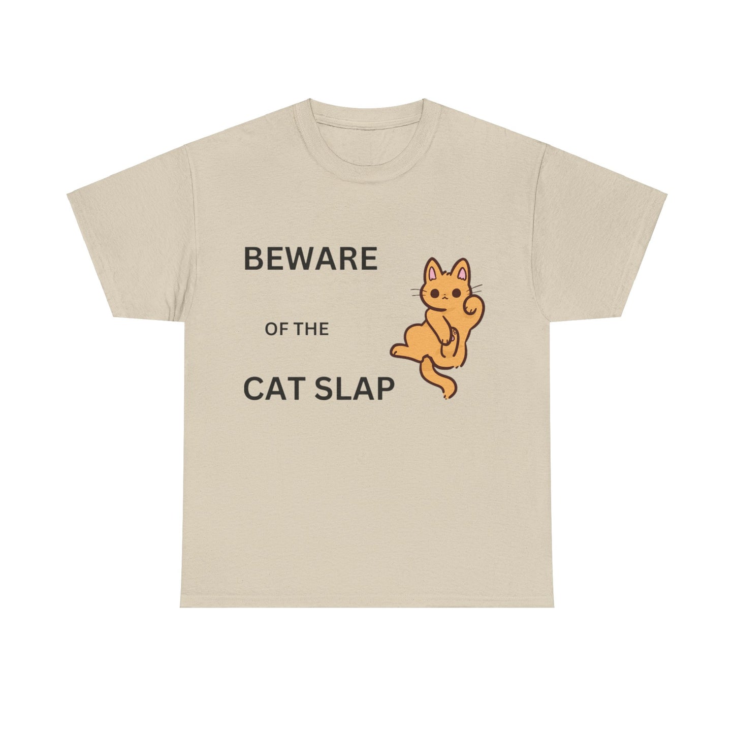 Unisex Cat Slap Cotton Tee