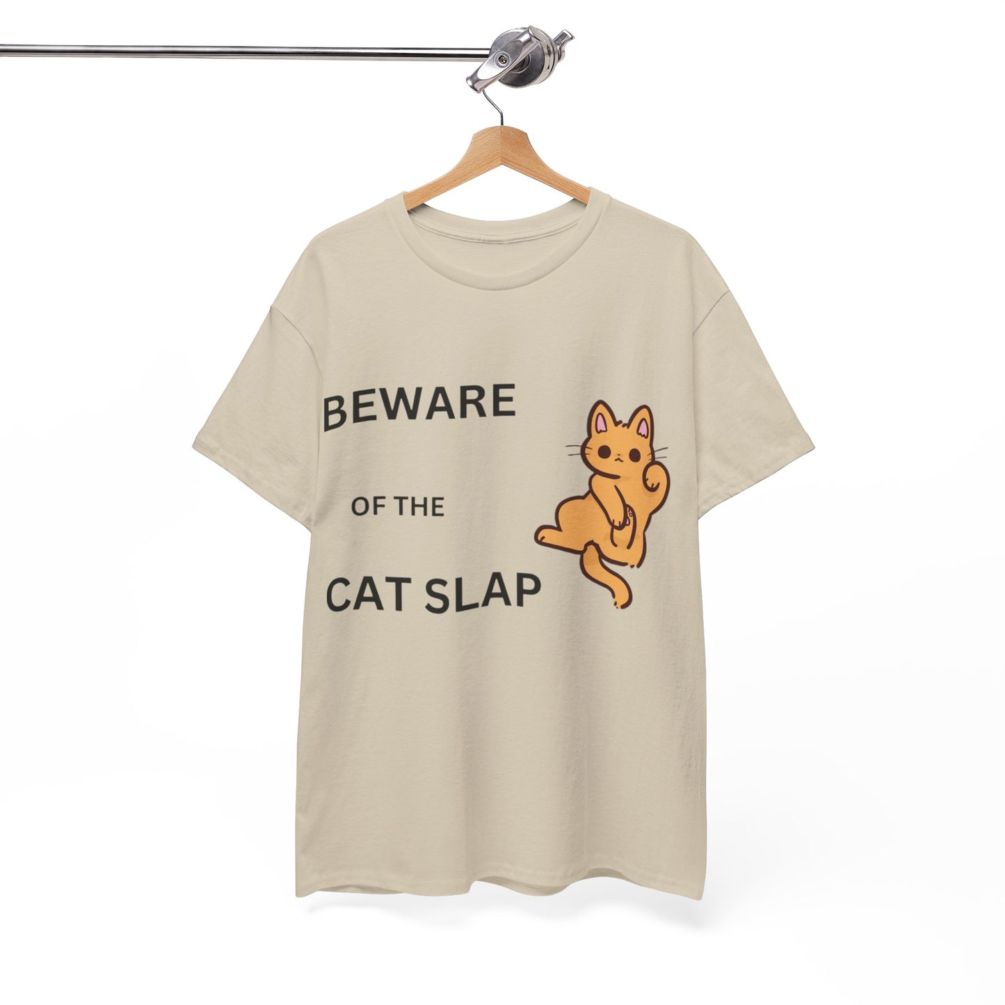 Unisex Cat Slap Cotton Tee