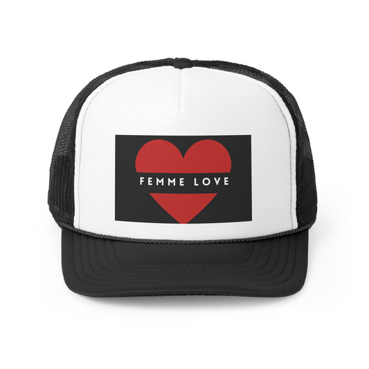 Femme Heart Trucker Cap