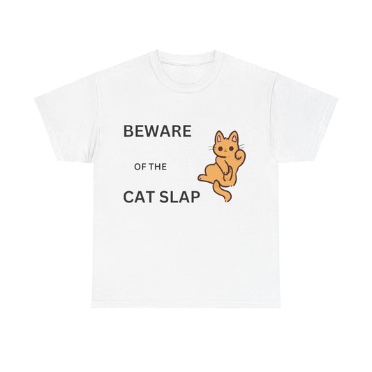 Unisex Cat Slap Cotton Tee